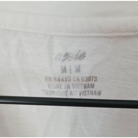 Aerie Graphic White Tank Size Medium - Picture 5 of 7